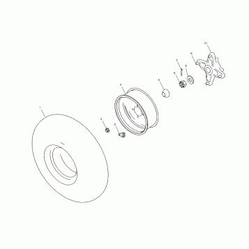 REAR WHEEL - A03GJ50AA/AB (4975767576B04)