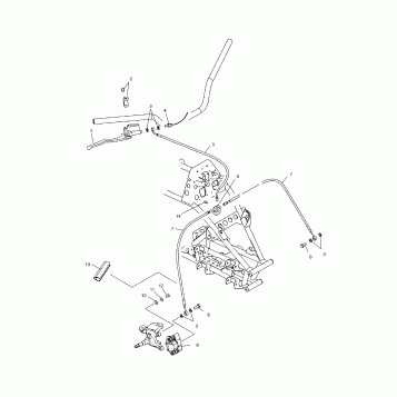 FRONT BRAKE - A03GJ50AA/AB (4975767576B09)