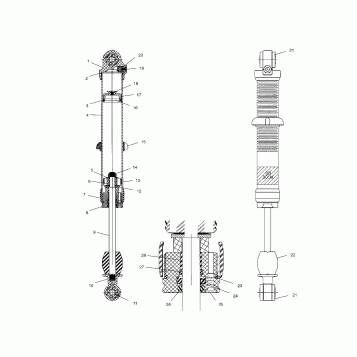 FRONT SHOCK - A03GJ50AA/AB (4975767576B14)