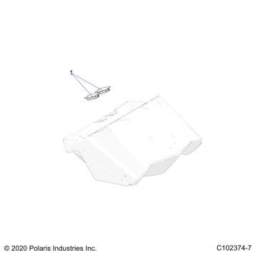 BODY, GAUGE POD, PLUGS - A23SVA85A3 (C102374-7)