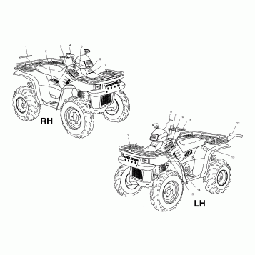 DECALS - A03CH59AA/AF/AG (4977187718A09)