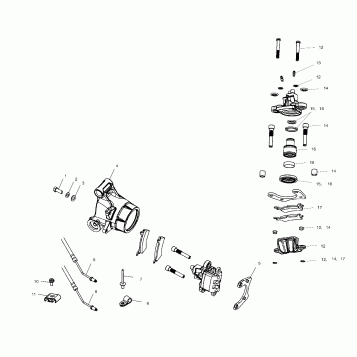 REAR CALIPER - A03CH59AA/AF/AG (4977187718C09)