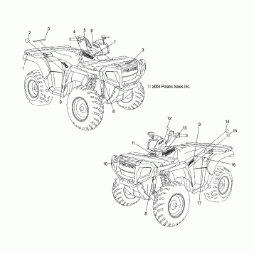 DECALS - A05MH76AC/AT (4977217721A10)