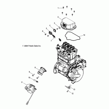 THROTTLE BODY MOUNTING - A05MH76AC/AT/AU/AW (4977217721E01)