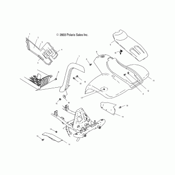 FRONT CAB - A04JD32AA (4977487748A10)