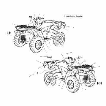 DECALS - A04JD32AA (4977487748A13)