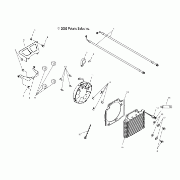 OIL COOLING - A04JD32AA (4977487748A14)