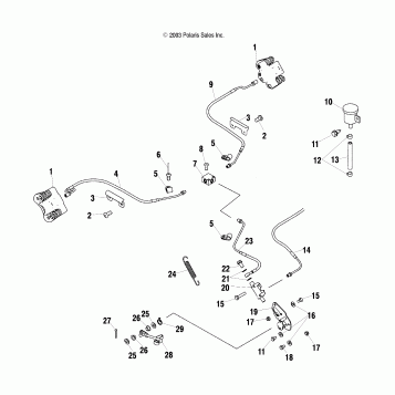 REAR BRAKE - A04JD32AA (4977487748C01)