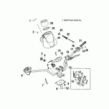 HANDLEBAR - A04JD32AA (4977487748C04)