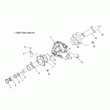 REAR AXLE - A04JD32AA (4977487748D05)