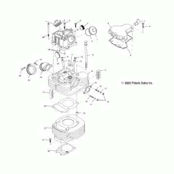 CYLINDER - A04JD32AA (4977487748D08)