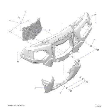 BODY, FRONT BUMPER and MOUNTING - A26SYY95AK (C102796)