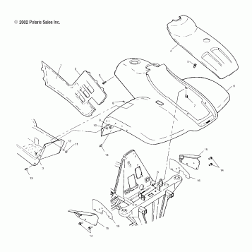 FRONT CAB - A03CA32AA (4978627862A03)