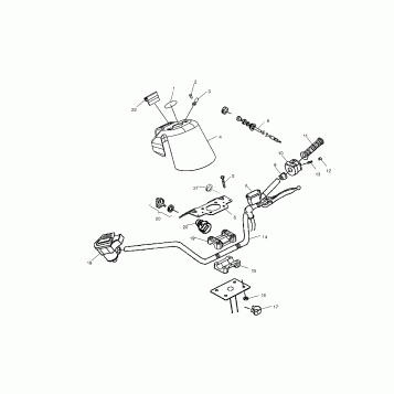 HANDLEBAR - A03CA32AA (4978627862B08)