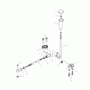 GEAR SELECTOR - A03CA32AA (4978627862C05)