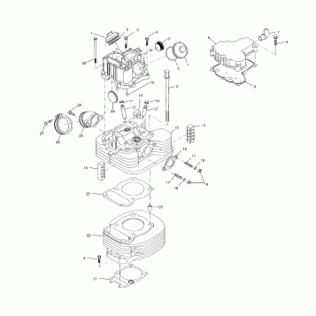 CYLINDER - A03CA32AA (4978627862C07)