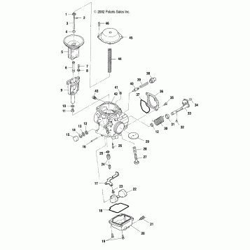 CARBURETOR - A03CD50FB (4978627862C09)