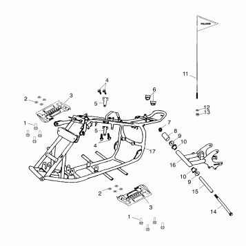 FRAME BODY - A02EA05CA (4978757875B01)