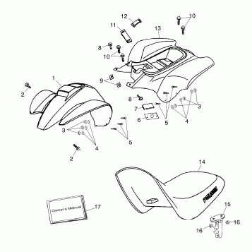 CAB/SEAT - A03EA09CA (4978807880B04)