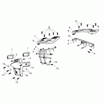 BUMPER/RACKS - A03FA09CA/CC/CD (4978857885B02)