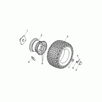 REAR WHEEL - A03FA09CA/CC/CD (4978857885B08)