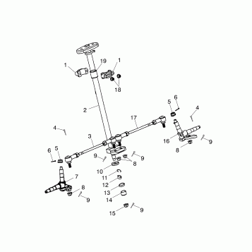 STEERING - A03FA09CA/CC/CD (4978857885B14)