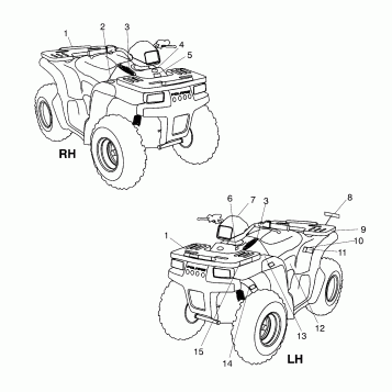 DECALS - A03FA09CA/CC/CD (4978857885C04)