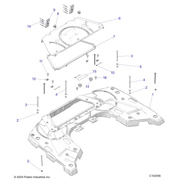 BODY, REAR RACK - A26SDA57A7 (C102456)