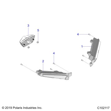ELECTRICAL, HEADLIGHTS AND TAILLIGHT - A23HBBO7B3/B7 (C102117)
