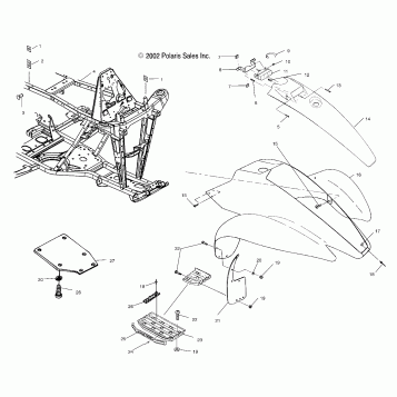 FRONT CAB - A03BA38CA (4982568256A03)