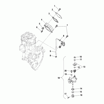 OIL PUMP - A03BA38CA (4982568256C13)