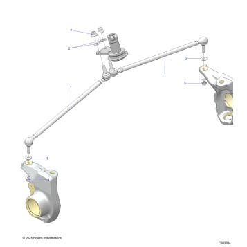 STEERING, TIE RODS - A26SHY57AL/AS (C102805)