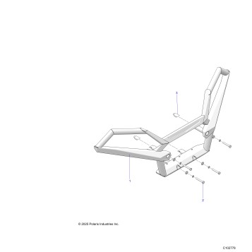 BODY, DELUXE BUMPERS - A26SXR95AG (C102778)