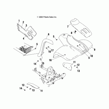 FRONT CAB - A04JD50AA/AB/CA (4985938593A10)