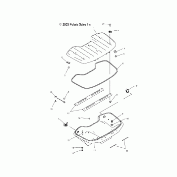 FRONT STORAGE BOX - A04JD50AA/AB/CA (4985938593A12)