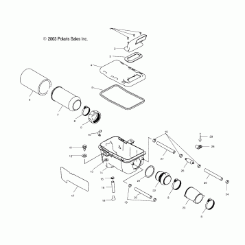 AIR BOX - A04JD50AA/AB/CA (4985938593B06)
