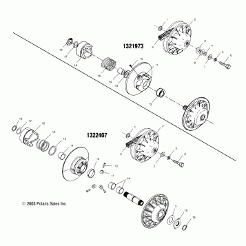 DRIVEN CLUTCH - A04JD50AA/AB/CA (4985938593C11)