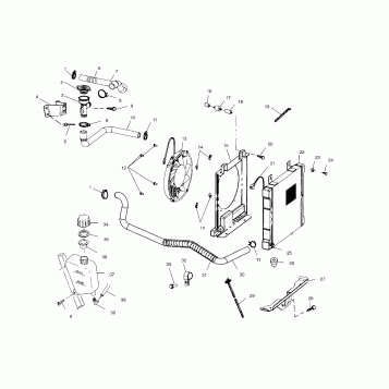 COOLING SYSTEM - A04CH42AA/AE/AG (4986068606A10)