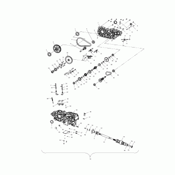 GEARCASE - A04CH42AA/AE/AG (4986068606C13)