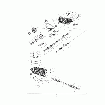 GEARCASE - A04CH50AA/AC/AE/AG (4986088608C13)