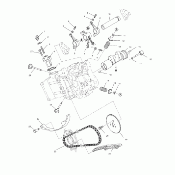 INTAKE AND EXHAUST - A03CD50FB (4986088608D07)
