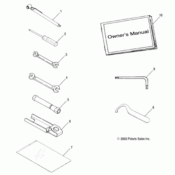 TOOL KIT - A04CH50AA/AC/AE/AG (4986088608E01)