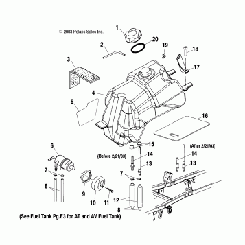 FUEL TANK - A04CH68AC/AF/AH/AJ (4986108610A12)
