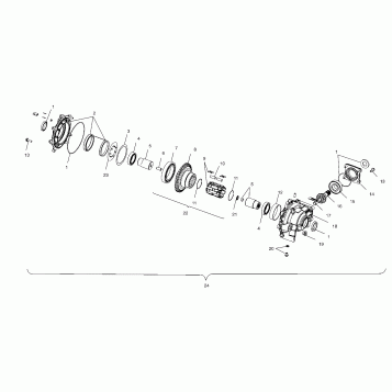 FRONT HOUSING - A04CH68AC/AF/AH/AJ/AT/AV (4986108610C11)