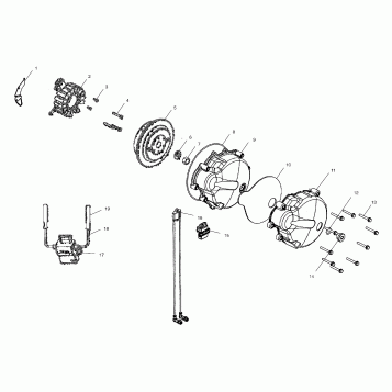 MAGNETO - A04CH59AF/AH/AJ/AT/AV (4986108610D13)