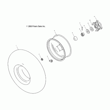 REAR WHEEL - A04GJ50AA/AB/AC/AD (4986168616B06)
