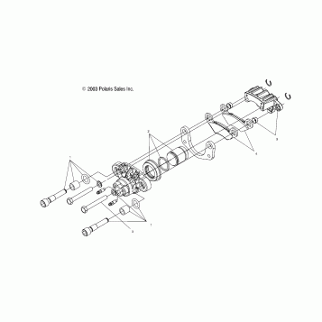 FRONT and REAR CALIPERS - A04GJ50AA/AB/AC/AD (4986168616B10)