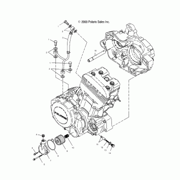 OIL FILTER - A03GJ50AA/AB (4986168616C13)