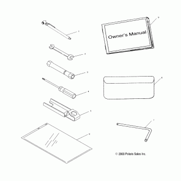 TOOL KIT - A04GJ50AA/AB/AC/AD (4986168616D09)
