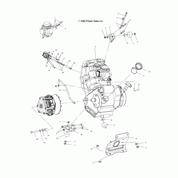 ENGINE MOUNTING - A04CB32AA/FC (4986188618A11)